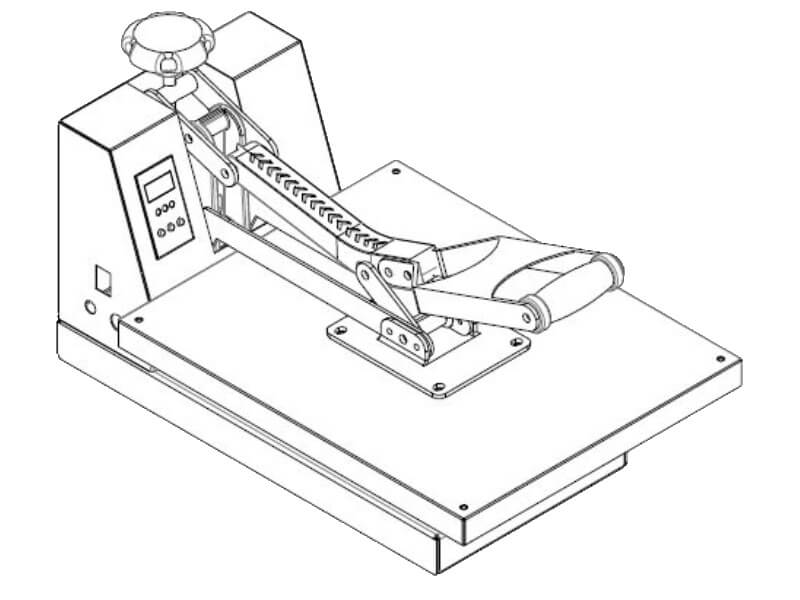 Illustration af Koelemandens varmepresse