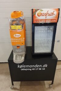 Appelsinpresser hos Kølemanden